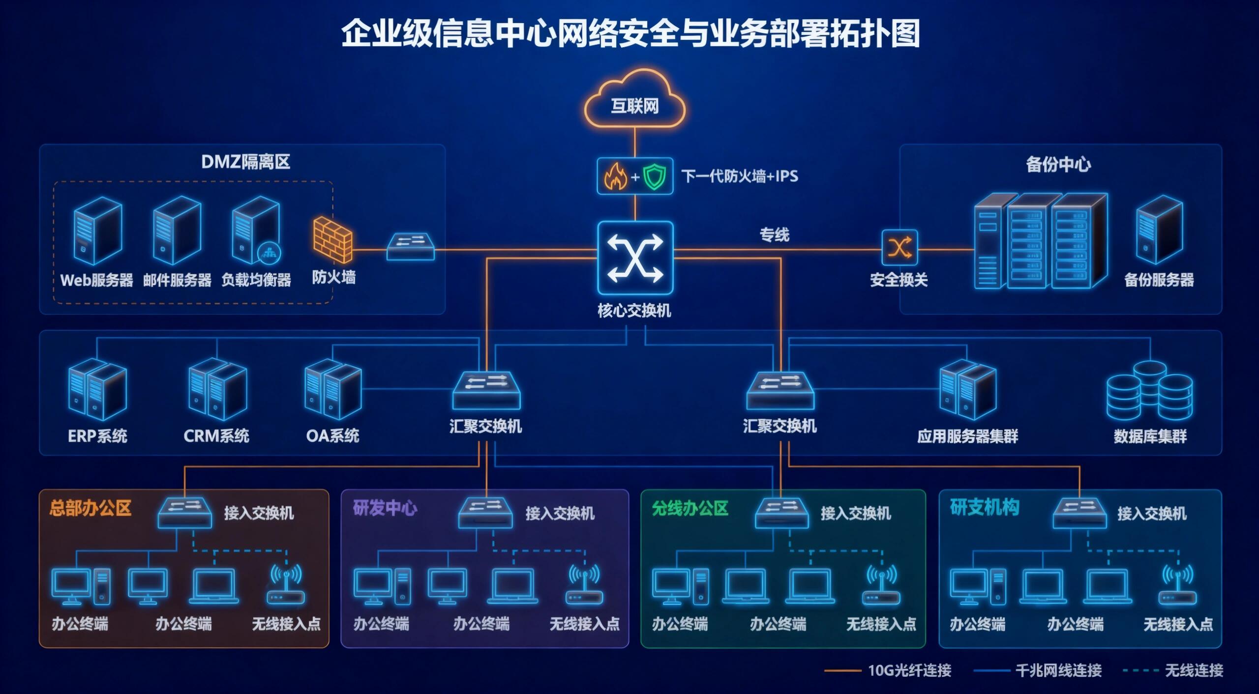2025 大型公司网络架构设计全面解析