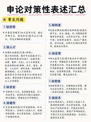 2026 企业管理类申论 / 面试高分政策考点 + 答题万能技巧