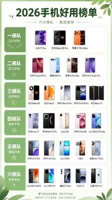 手机评测|2026年8月手机选购值不值得买?