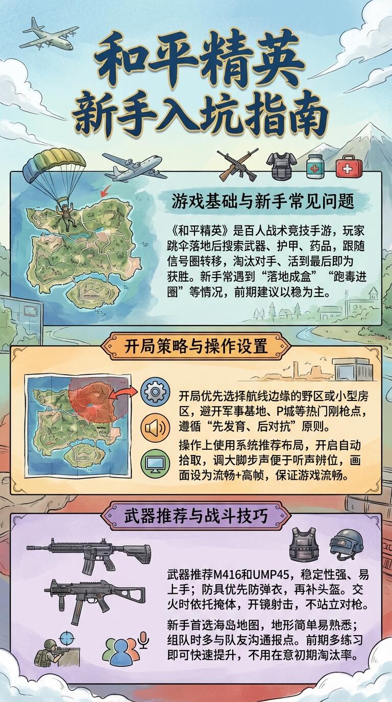 绝地求生完整版玩法指南|零基础入门全攻略
