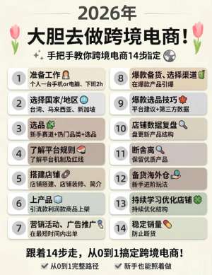 跨境电商精细化运营完整指南(2026全链路落地版)