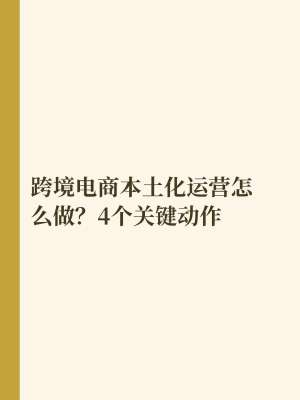 跨境电商本土化运营完整指南(2026最新全链路实战版)