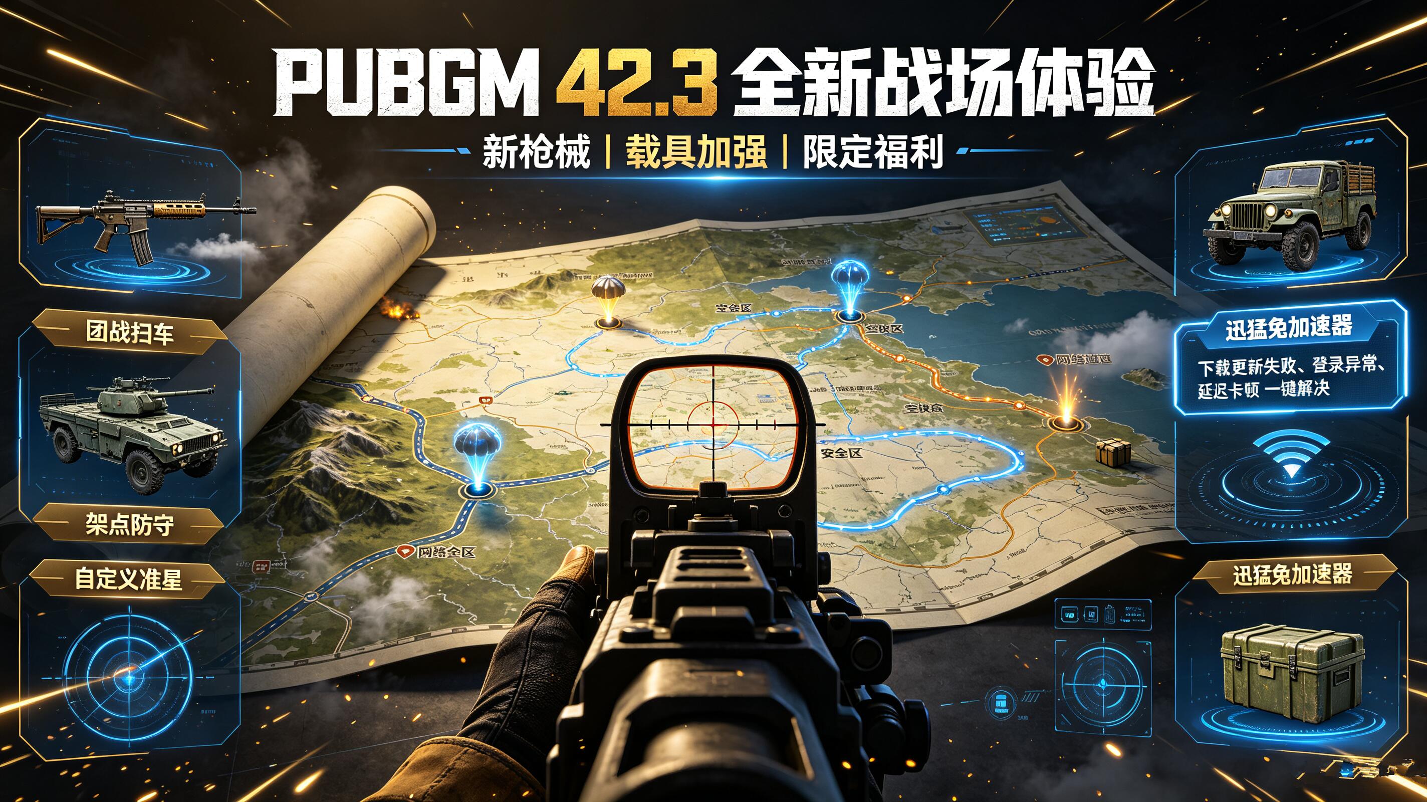 绝地求生 PUBG 42.3 最新版本更新内容